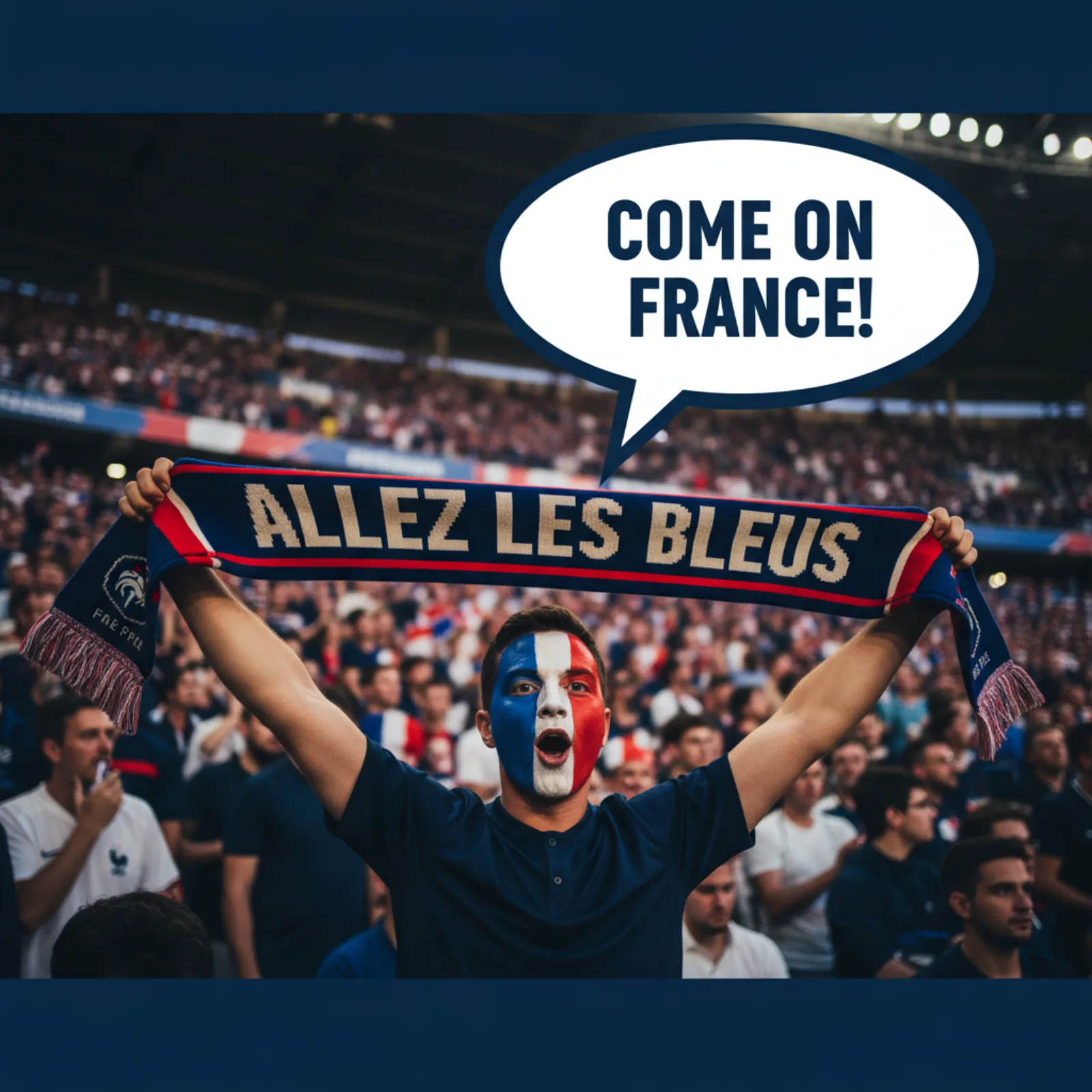 "Allez les Bleus" en anglais : 7 façons d'encourager l'équipe de France