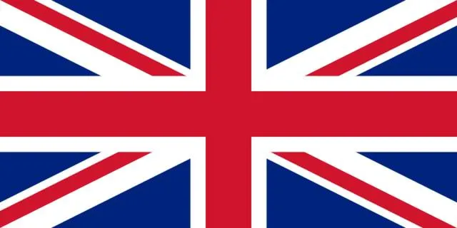 Drapeau anglais, irlandais, écossais - Base du drapeau du Royaume Uni