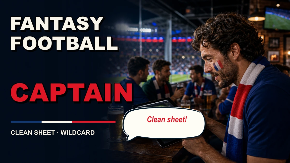 Fantasy football en anglais : squad, points, captain, transfer