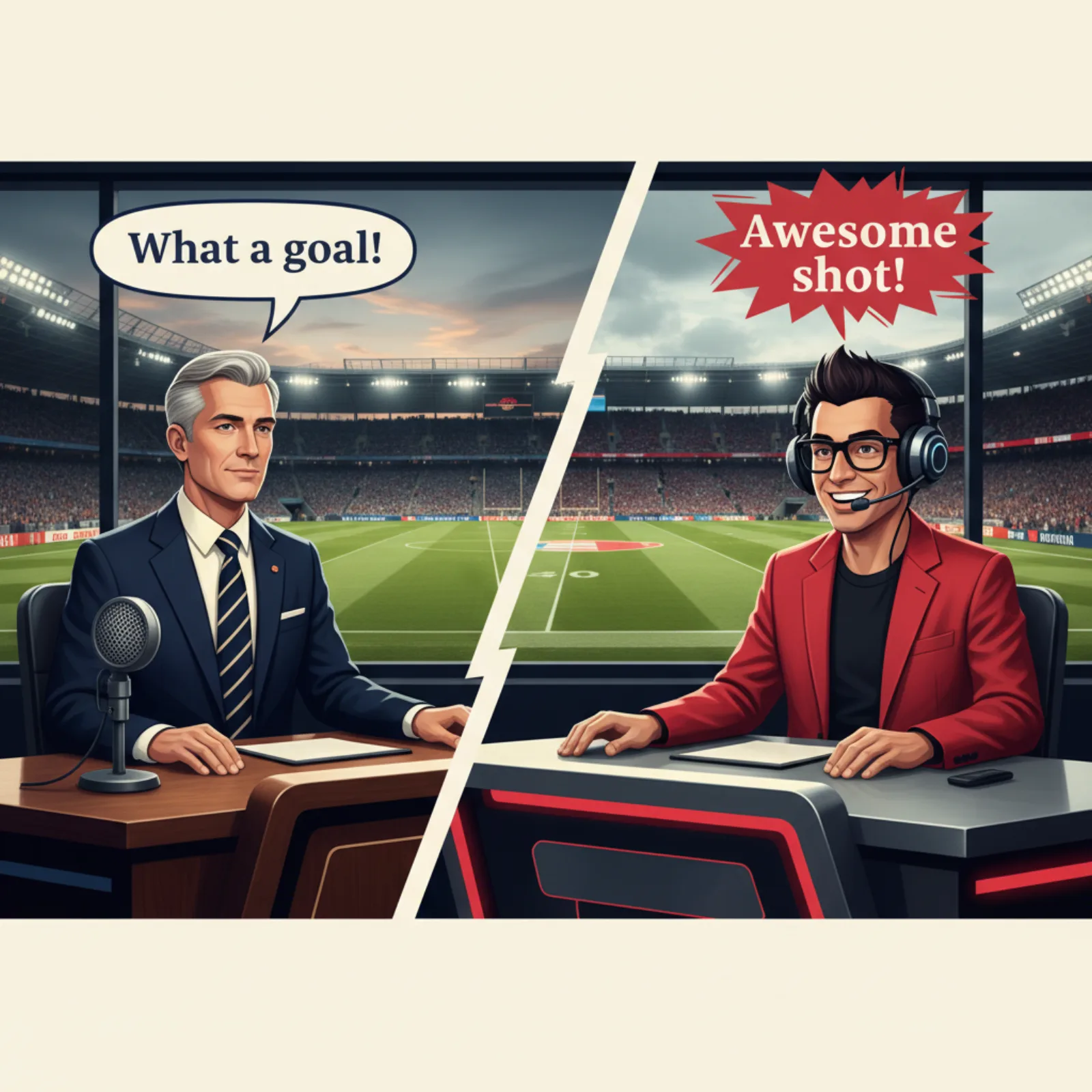 UK English vs US English au Mondial 2026 : soccer, pitch, match, kit
